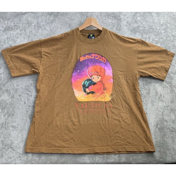 2D Fantasy x Mirai Studios Shirt Men L Nausicaä of the Valley of the Wind Anime - Picture 1 of 8